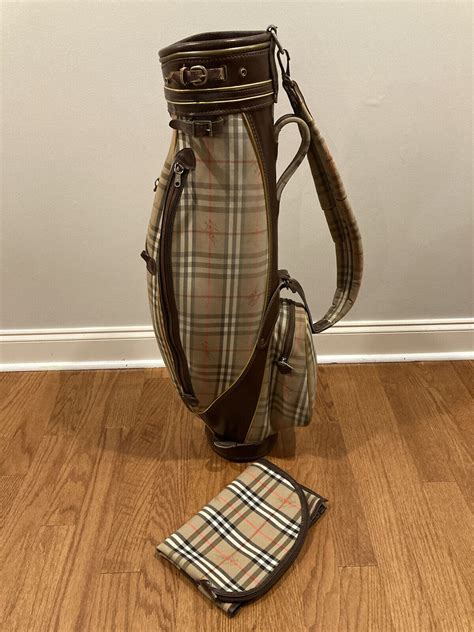 burberry golf bag vintage|authentic burberry bag price.